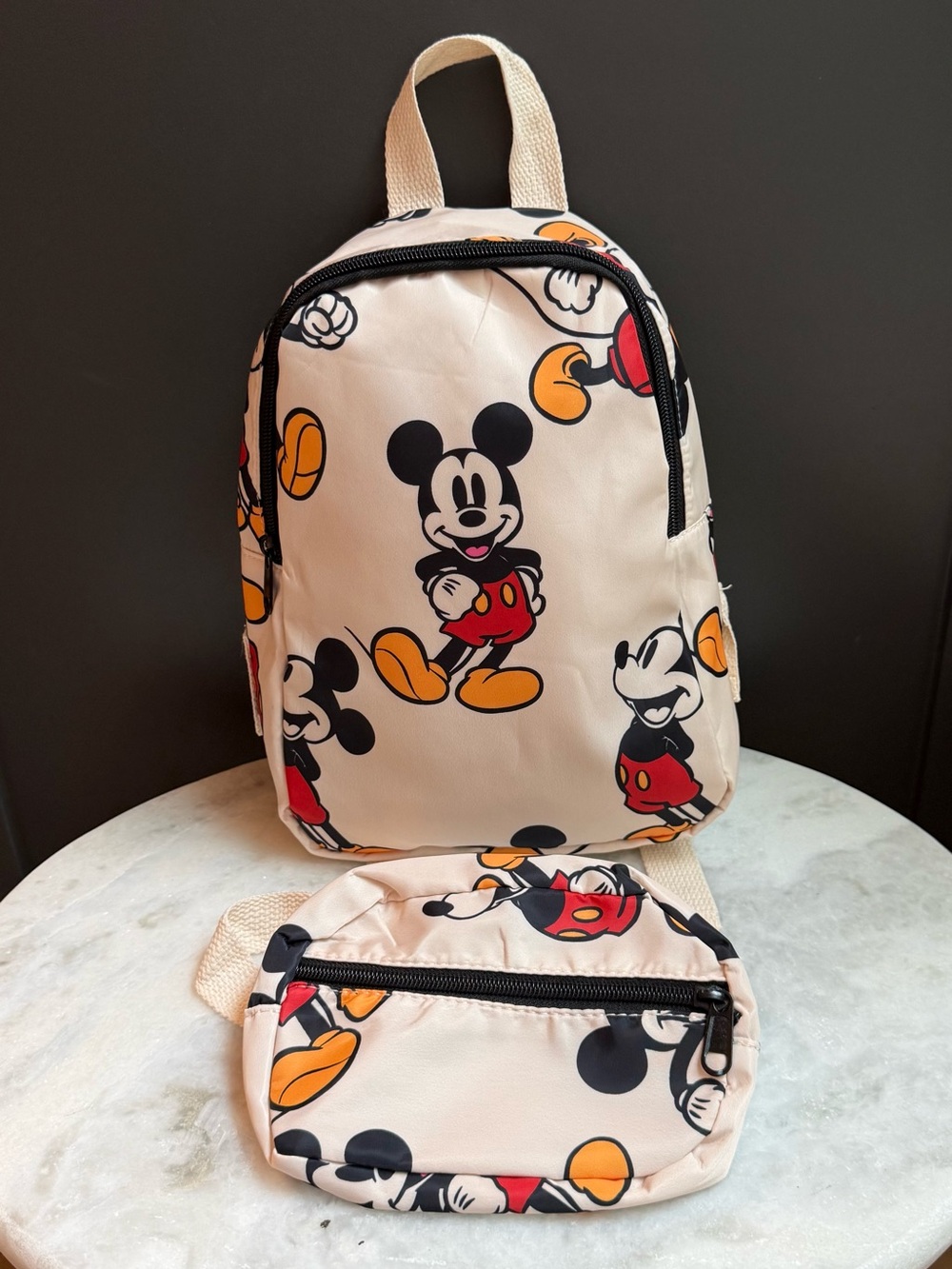 Zara Kids x Disney Mickey Mouse Mini Backpack & Detachable Belt Bag Set
NWOT - Picture 11 of 11